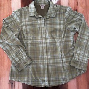 Duluth Trading Co. Long Sleeve Womens Shirt